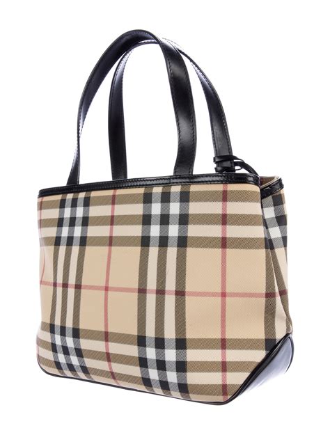 burberry small nova check tote|Burberry nova check tote price.